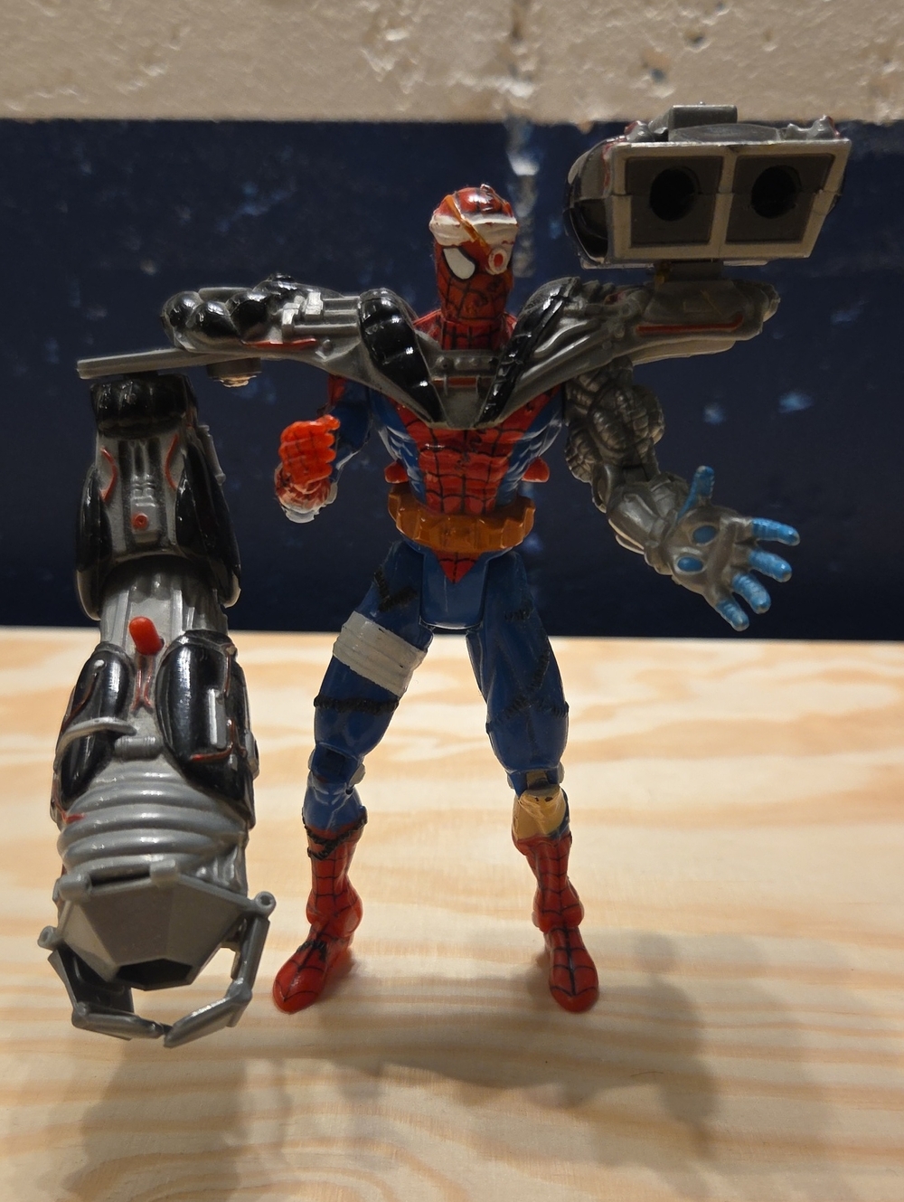 1996 Marvel x Toy Biz Spider-Man: Techno Wars – “Anti-Symbiote Spidey”